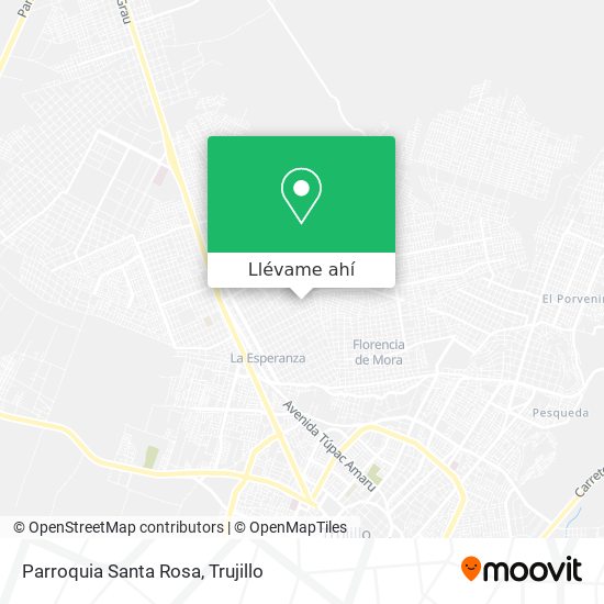 Mapa de Parroquia Santa Rosa