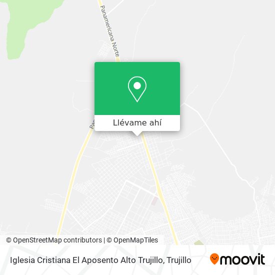 Mapa de Iglesia Cristiana El Aposento Alto Trujillo