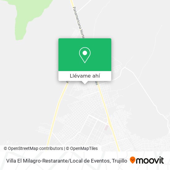 Mapa de Villa El Milagro-Restarante / Local de Eventos