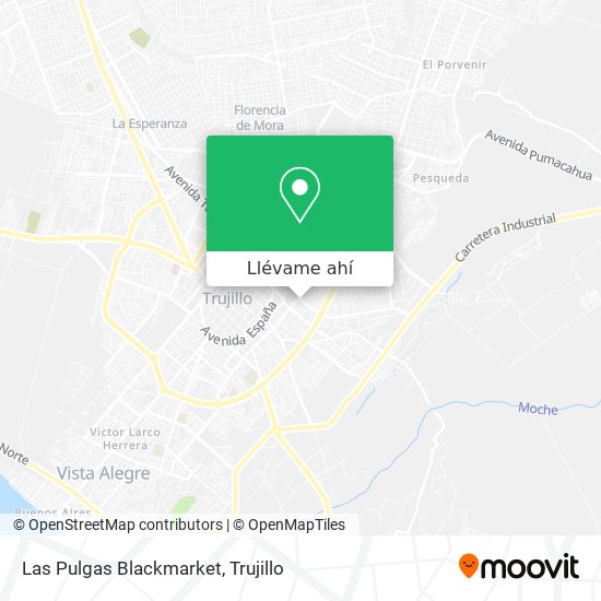 Mapa de Las Pulgas Blackmarket