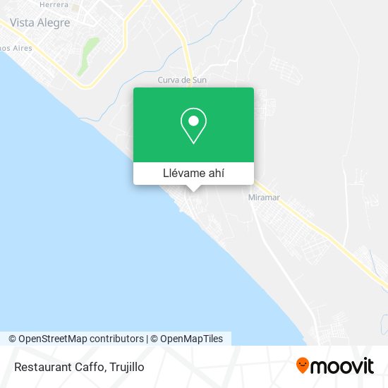 Mapa de Restaurant Caffo