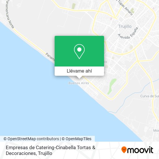 Mapa de Empresas de Catering-Cinabella Tortas & Decoraciones