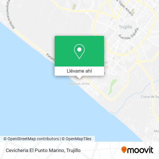 Mapa de Cevicheria El Punto Marino