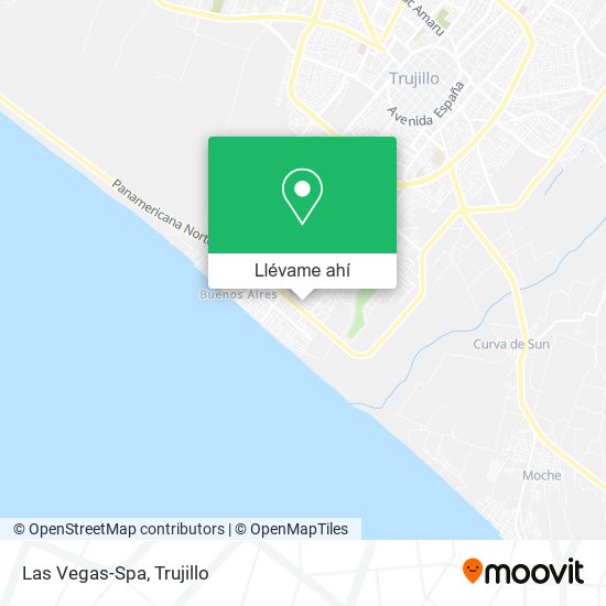 Mapa de Las Vegas-Spa