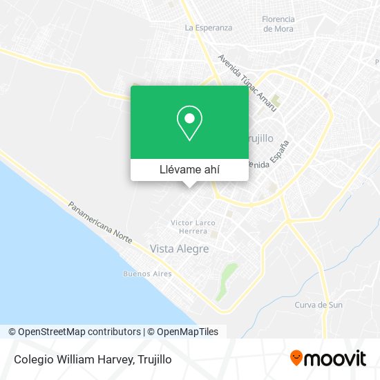 Mapa de Colegio William Harvey