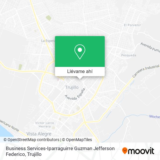 Mapa de Business Services-Iparraguirre Guzman Jefferson Federico