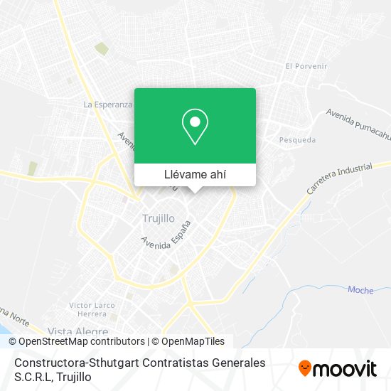 Mapa de Constructora-Sthutgart Contratistas Generales S.C.R.L