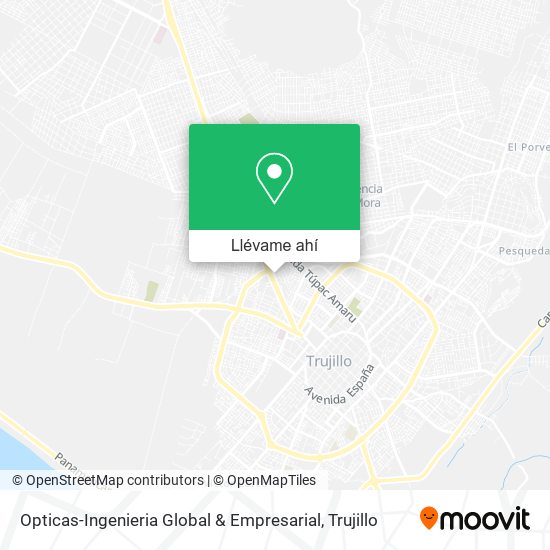 Mapa de Opticas-Ingenieria Global & Empresarial