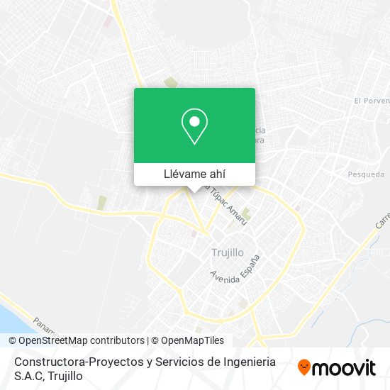 Mapa de Constructora-Proyectos y Servicios de Ingenieria S.A.C