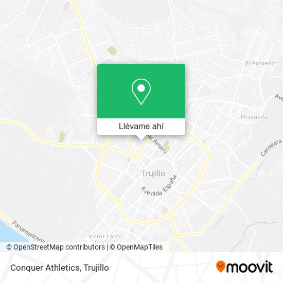 Mapa de Conquer Athletics