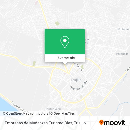 Mapa de Empresas de Mudanzas-Turismo Dias