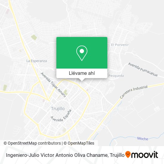 Mapa de Ingeniero-Julio Victor Antonio Oliva Chaname