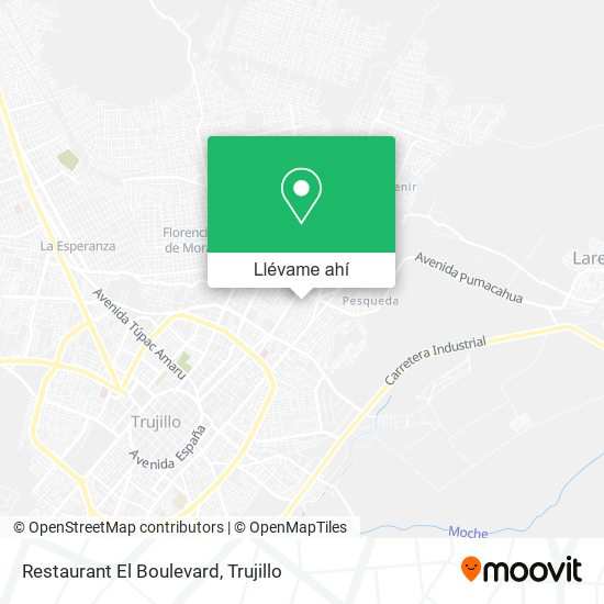 Mapa de Restaurant El Boulevard