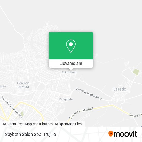 Mapa de Saybeth Salon Spa