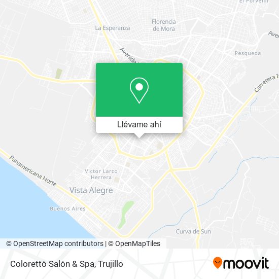 Mapa de Colorettò Salón & Spa