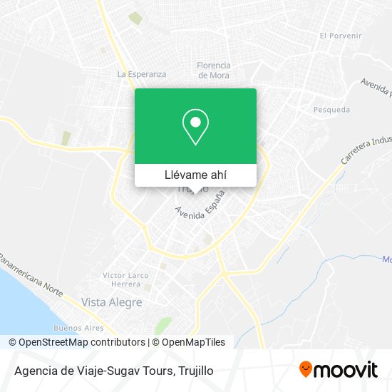 Mapa de Agencia de Viaje-Sugav Tours