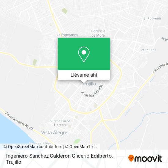 Mapa de Ingeniero-Sánchez Calderon Glicerio Edilberto