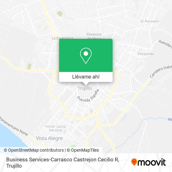 Mapa de Business Services-Carrasco Castrejon Cecilio R