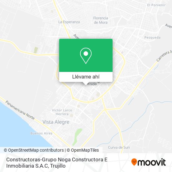 Mapa de Constructoras-Grupo Noga Constructora E Inmobiliaria S.A.C