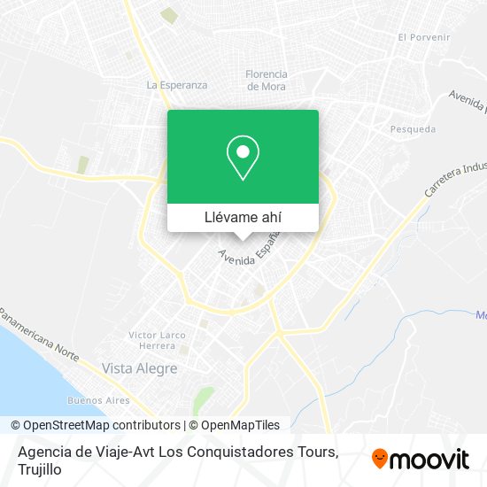 Mapa de Agencia de Viaje-Avt Los Conquistadores Tours