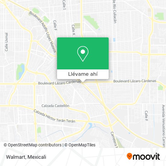 Cómo llegar a Walmart en Mexicali en Autobús?