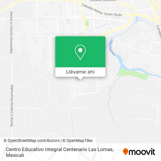 Mapa de Centro Educativo Integral Centenario Las Lomas