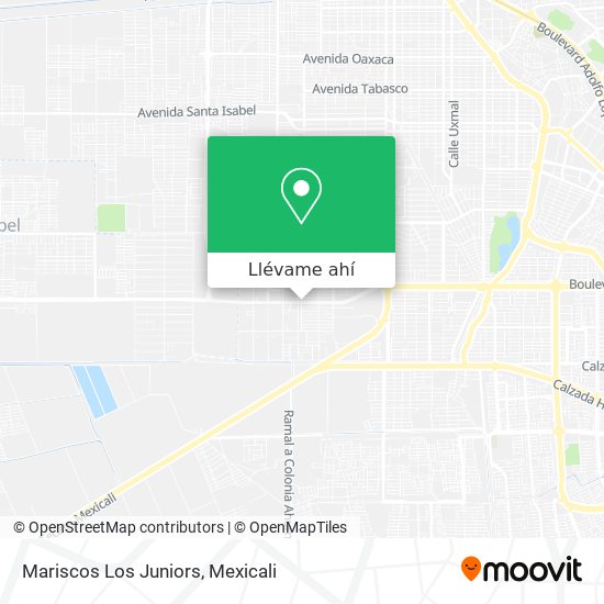 Cómo llegar a Mariscos Los Juniors en Mexicali en Autobús?