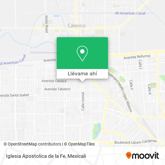 Cómo llegar a Iglesia Apostolica de la Fe en Mexicali en Autobús? Cómo llegar a Iglesia Apostolica de la Fe en Mexicali en Autobús?