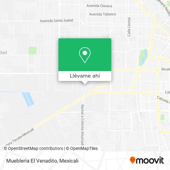 Cómo llegar a Muebleria El Venadito en Mexicali en Autobús?