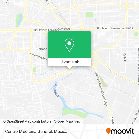 Mapa de Centro Medicina General