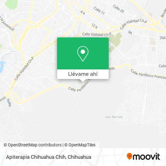 Mapa de Apiterapia Chihuahua Chih