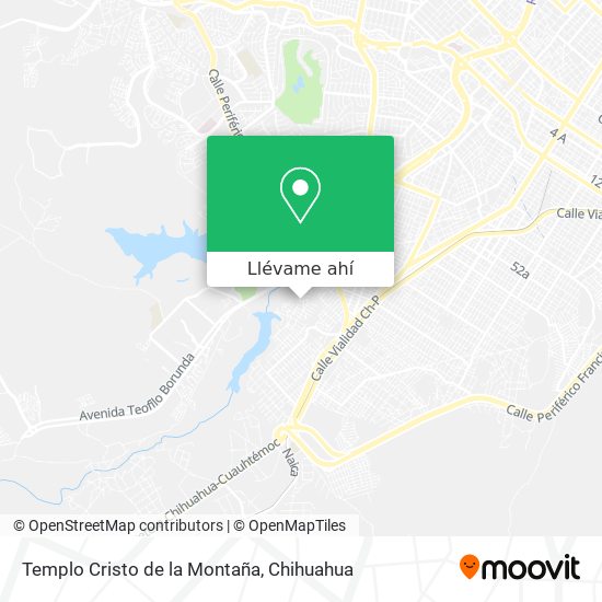 Mapa de Templo Cristo de la Montaña