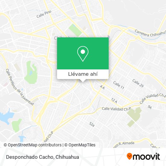 Mapa de Desponchado Cacho