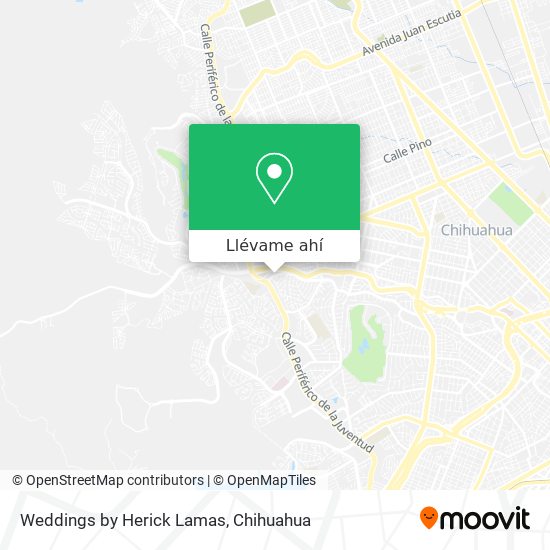 Mapa de Weddings by Herick Lamas