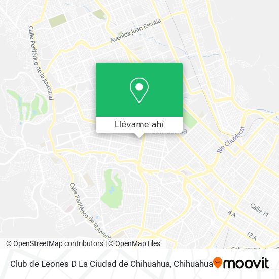 Cómo llegar a Club de Leones D La Ciudad de Chihuahua en Autobús?
