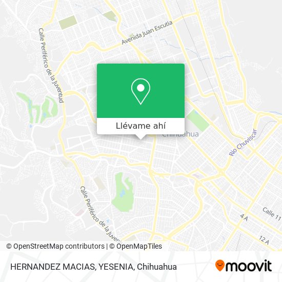 Mapa de HERNANDEZ MACIAS, YESENIA