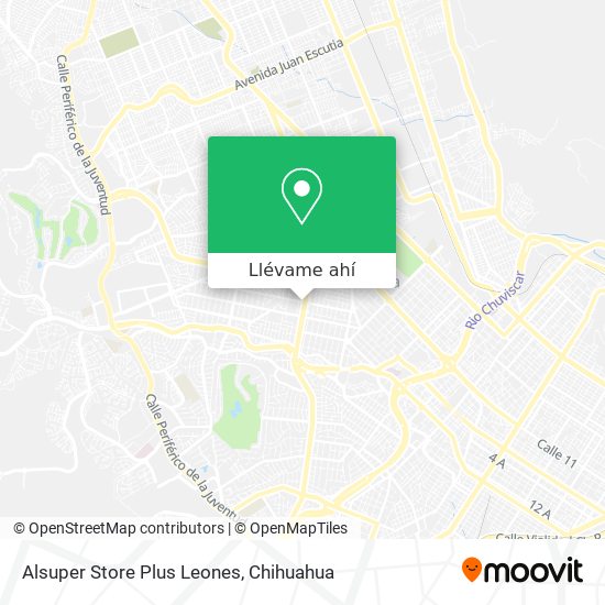 Cómo llegar a Alsuper Store Plus Leones en Chihuahua en Autobús?