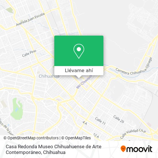 Mapa de Casa Redonda Museo Chihuahuense de Arte Contemporáneo