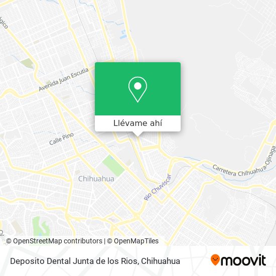 Mapa de Deposito Dental Junta de los Rios