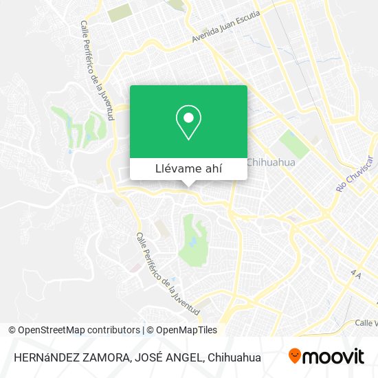 Mapa de HERNáNDEZ ZAMORA, JOSÉ ANGEL