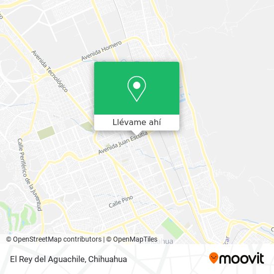 Cómo llegar a El Rey del Aguachile en Chihuahua en Autobús?