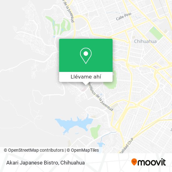 Mapa de Akari Japanese Bistro