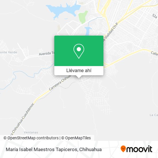 Mapa de María Isabel Maestros Tapiceros