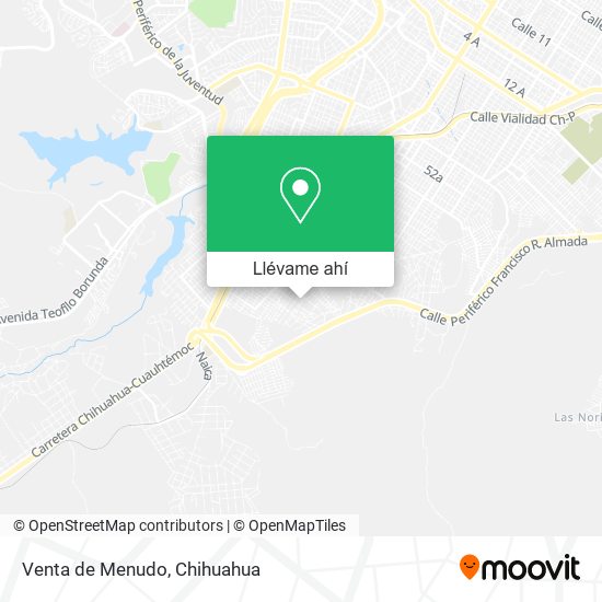 Mapa de Venta de Menudo