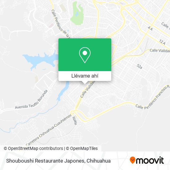 Mapa de Shouboushi Restaurante Japones