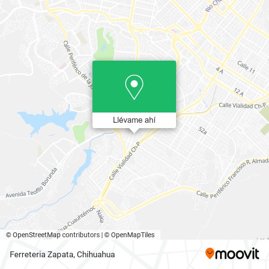 Mapa de Ferreteria Zapata