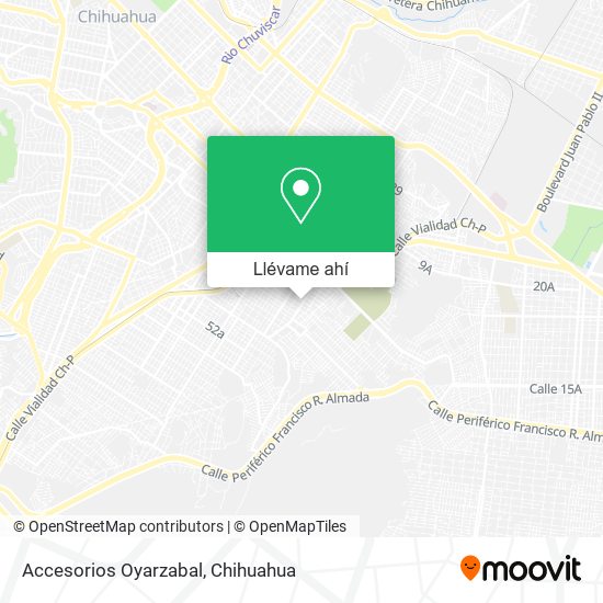Mapa de Accesorios Oyarzabal