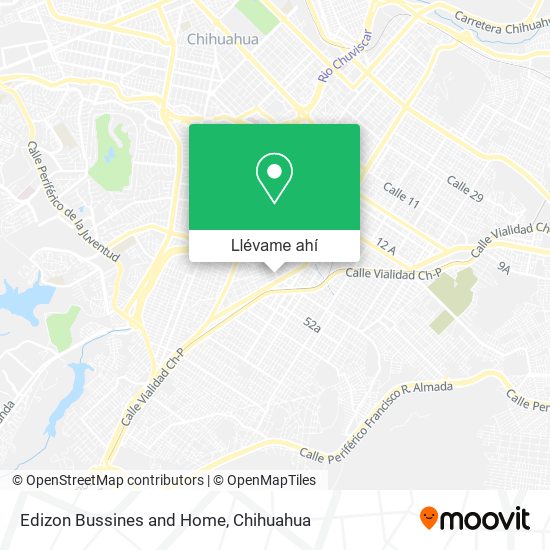 Mapa de Edizon Bussines and Home