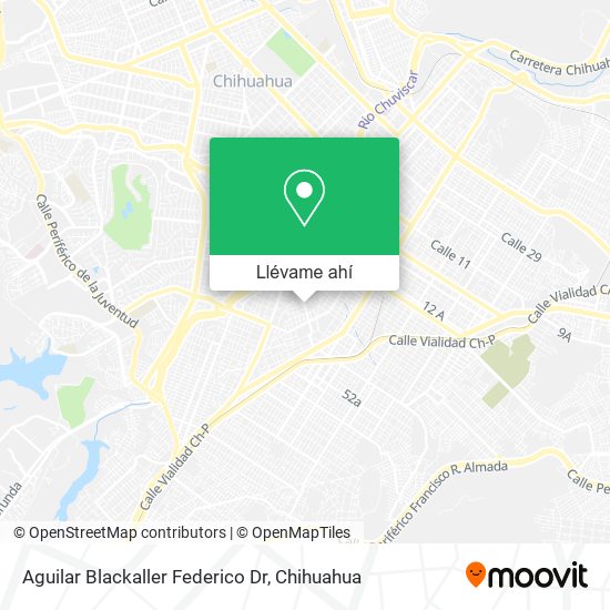 Mapa de Aguilar Blackaller Federico Dr