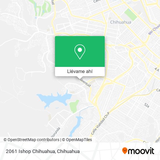 Mapa de 2061 Ishop Chihuahua